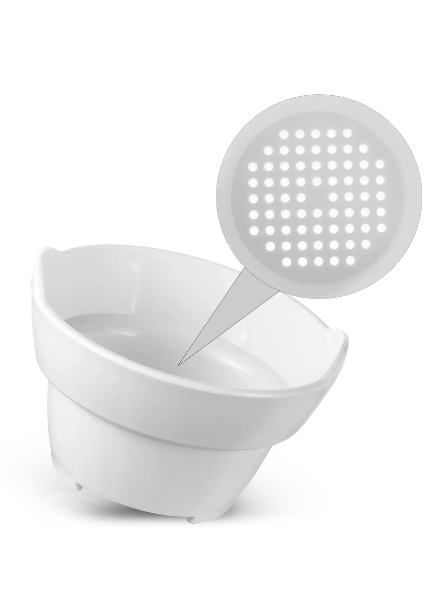 InLei® BAROLO NEST – Reinigungsschale mit Deckel und Sieb - lishmaker.com