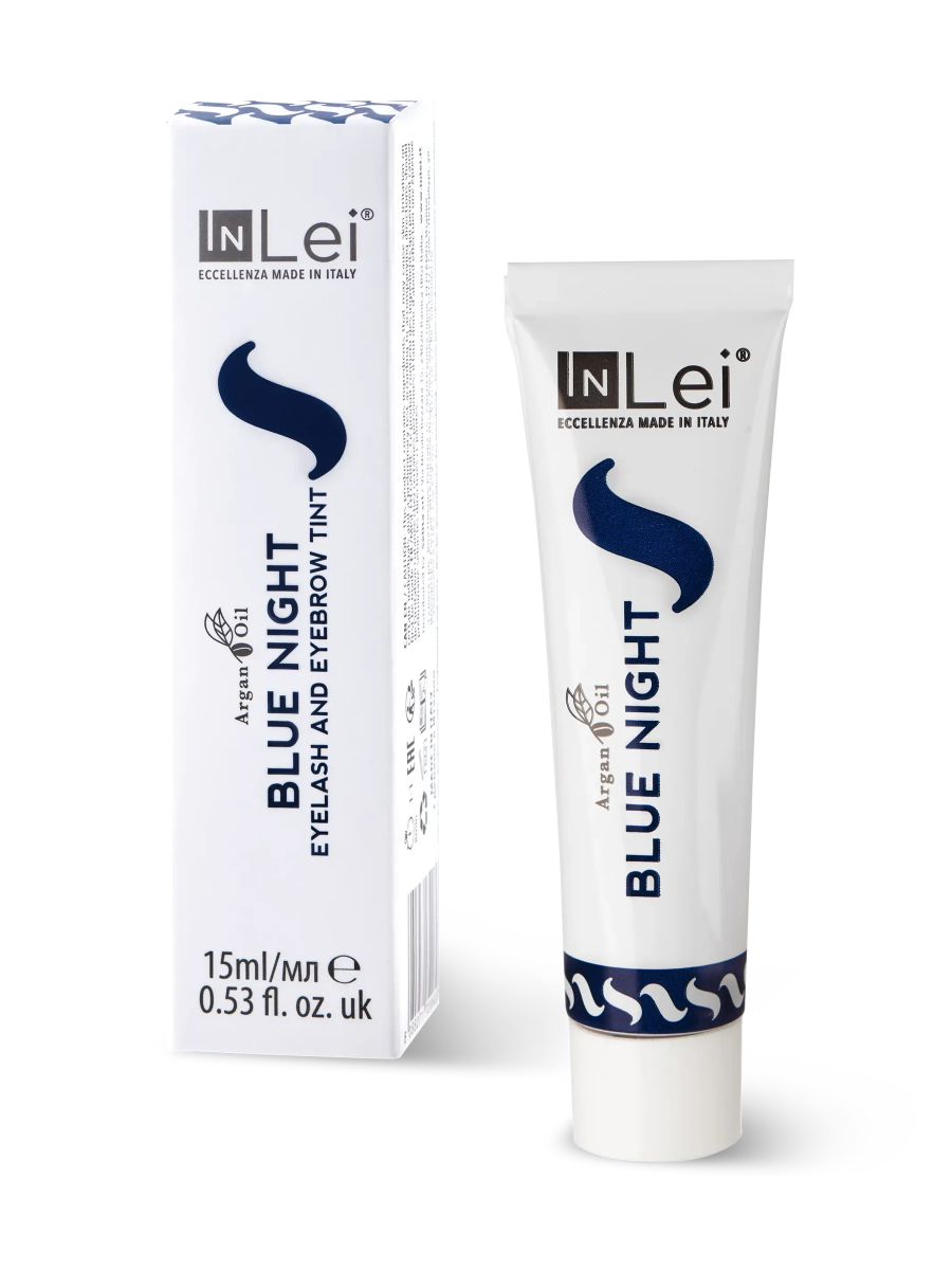InLei® "BLUE NIGHT" - Wimpern - und Augenbrauenfarbe - lishmaker.com