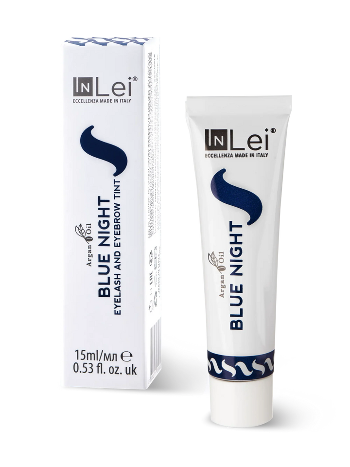 InLei® "BLUE NIGHT" - Wimpern - und Augenbrauenfarbe - lishmaker.com