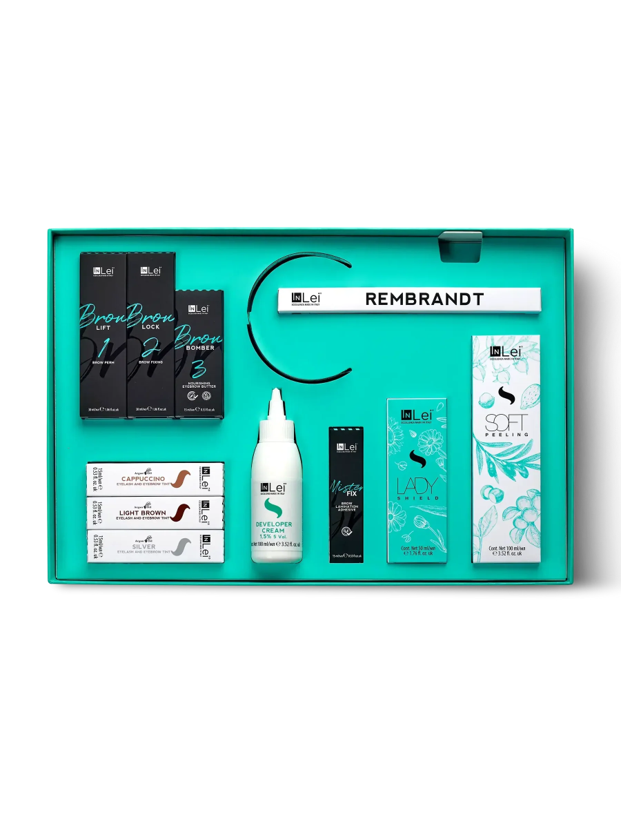 InLei® „BROW BOMBER KIT“ professionelles Set für Augenbrauenlaminierung - lishmaker.com