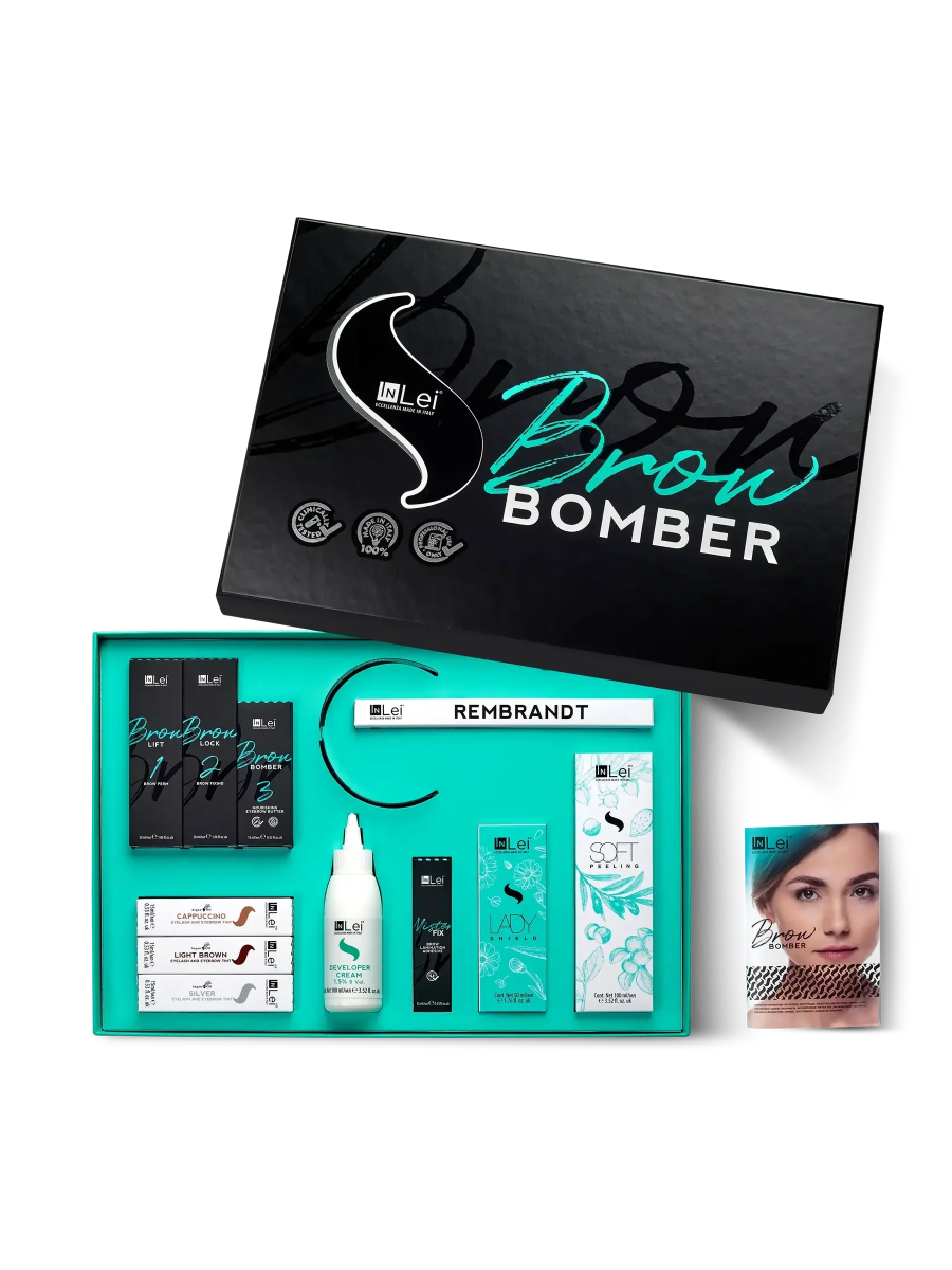 InLei® „BROW BOMBER KIT“ professionelles Set für Augenbrauenlaminierung - lishmaker.com