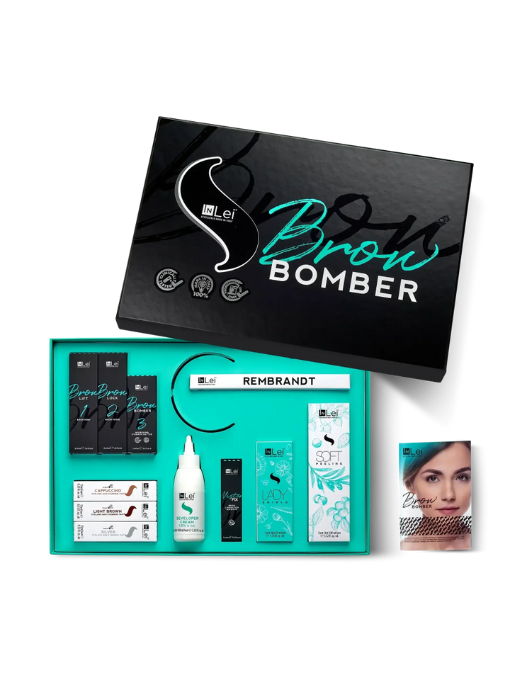 InLei® „BROW BOMBER KIT“ professionelles Set für Augenbrauenlaminierung - lishmaker.com