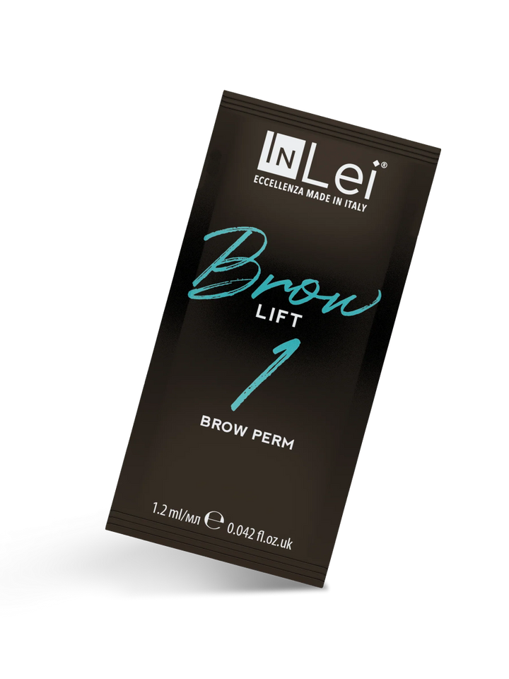 InLei® "BROW LIFT 1" Lifting für Augenbrauen - 9 Stück Sachet a' 1,2 ml - lishmaker.com