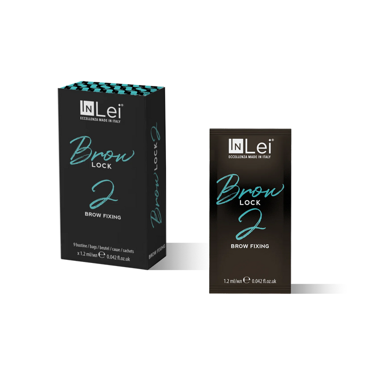 InLei® "BROW LOCK 2" Fixierung für Augenbrauen - 9 Stück Sachet a' 1,2 ml - lishmaker.com