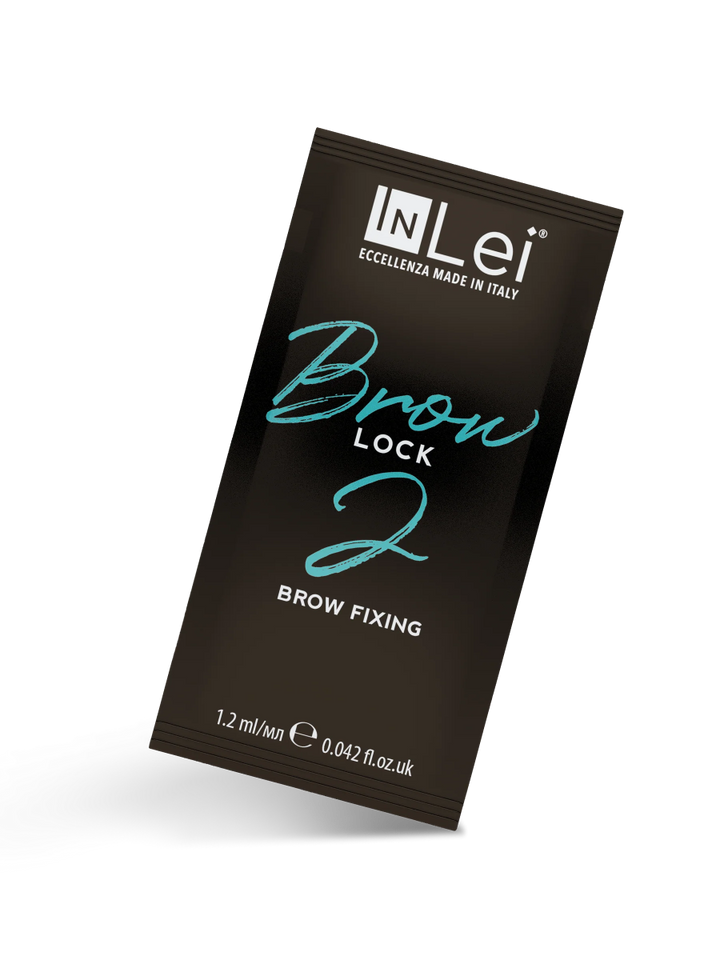 InLei® "BROW LOCK 2" Fixierung für Augenbrauen - 9 Stück Sachet a' 1,2 ml - lishmaker.com