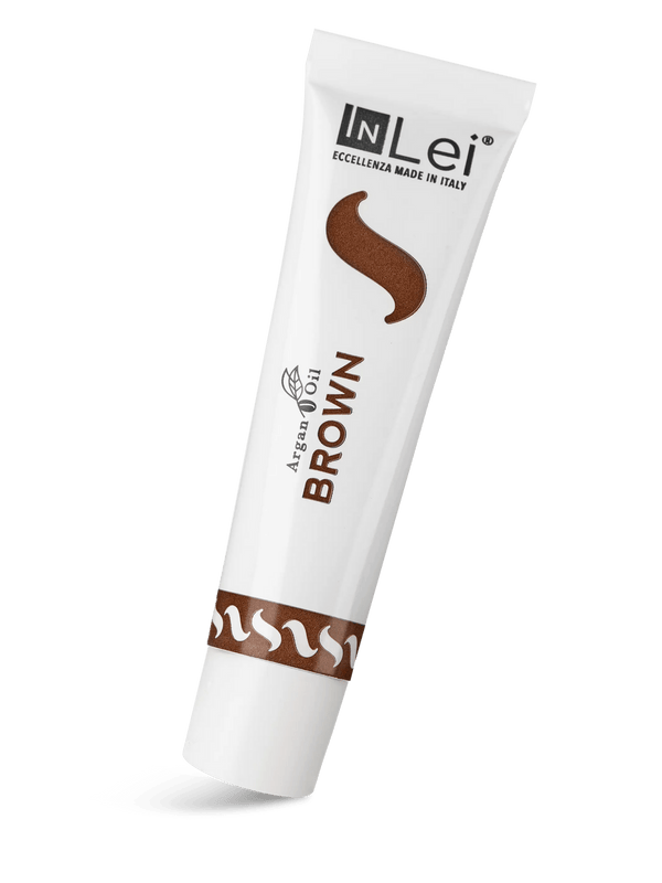 InLei® "BROWN" - Wimpern und Augenbrauenfarbe - lishmaker.com
