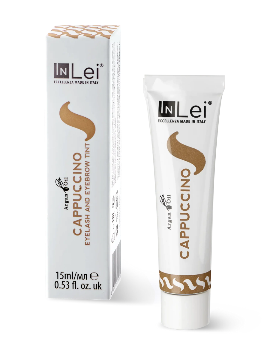 InLei® "CAPPUCCINO" - Wimpern - und Augenbrauenfarbe - lishmaker.com