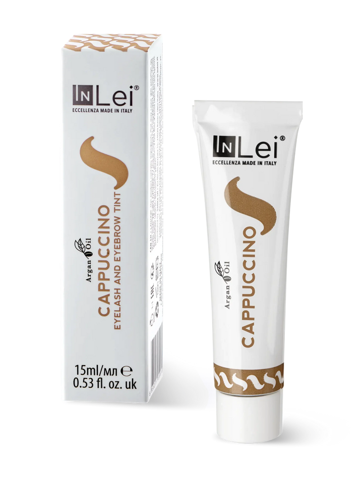 InLei® "CAPPUCCINO" - Wimpern - und Augenbrauenfarbe - lishmaker.com