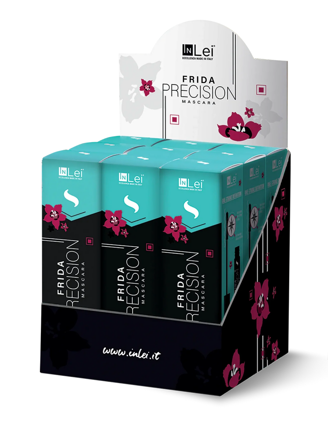 InLei® FRIDA PRECISION Mascara - Thekendisplay 9 × 8 ml - lishmaker.com
