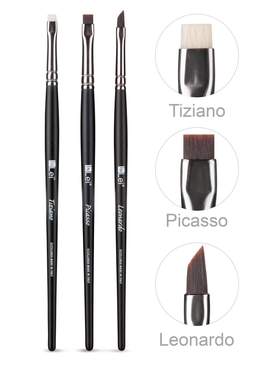 InLei® LASH COLLECTION professionelles Wimpernpinsel - Set - lishmaker.com
