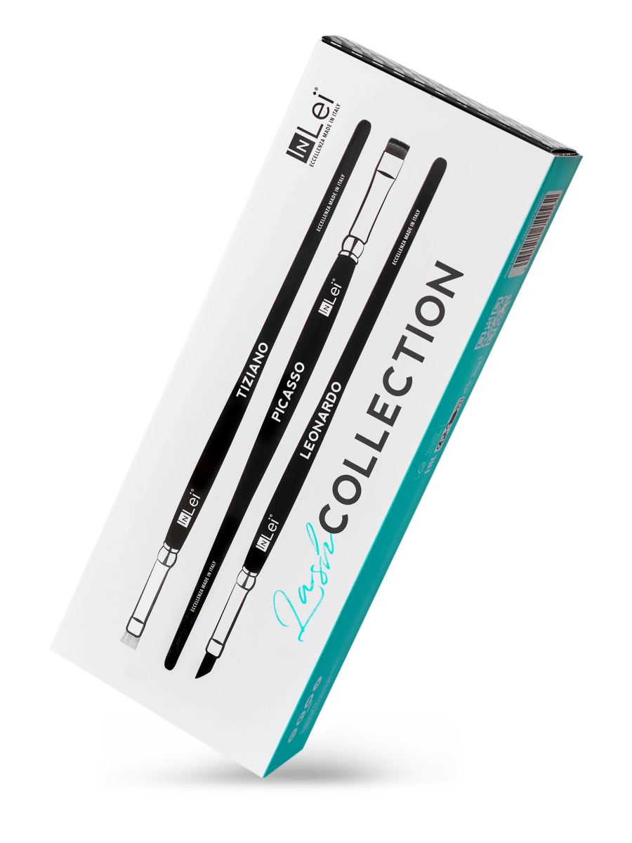 InLei® LASH COLLECTION professionelles Wimpernpinsel - Set - lishmaker.com
