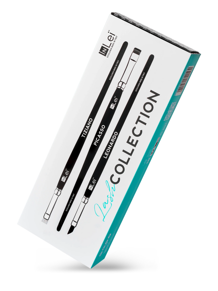 InLei® LASH COLLECTION professionelles Wimpernpinsel - Set - lishmaker.com
