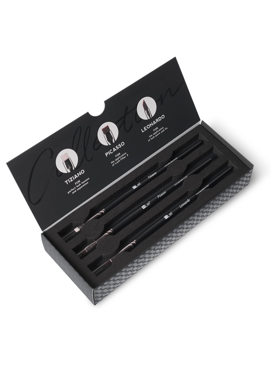 InLei® LASH COLLECTION professionelles Wimpernpinsel - Set - lishmaker.com