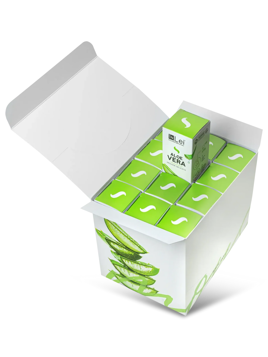 InLei® MOUSSE ALOE VERA TRAVEL SIZE - Thekendisplay 12 × 50 ml - lishmaker.com 2