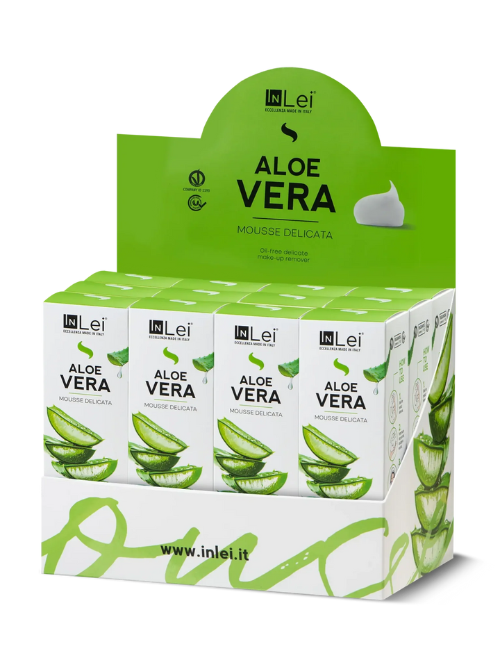 InLei® MOUSSE ALOE VERA TRAVEL SIZE - Thekendisplay 12 × 50 ml - lishmaker.com