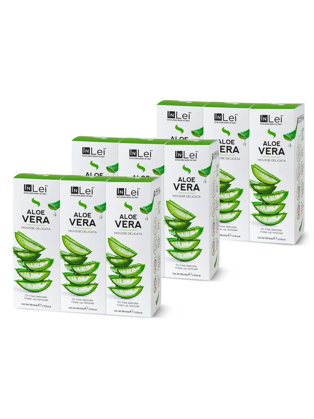 InLei® MOUSSE ALOE VERA - Thekendisplay 9 × 100 ml - lishmaker.com 3