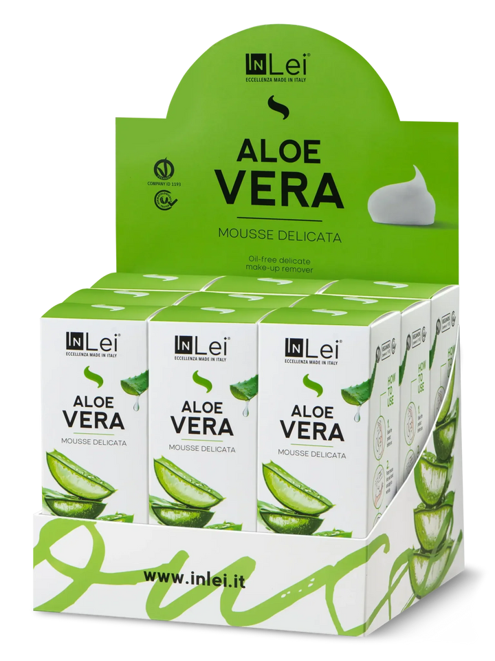 InLei® MOUSSE ALOE VERA - Thekendisplay 9 × 100 ml - lishmaker.com