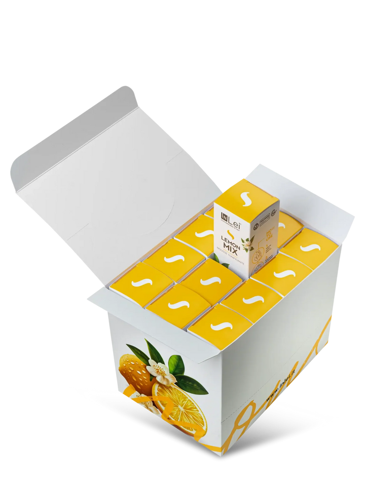 InLei® MOUSSE LEMON MIX TRAVEL SIZE - Thekendisplay 12 × 50 ml - lishmaker.com 2