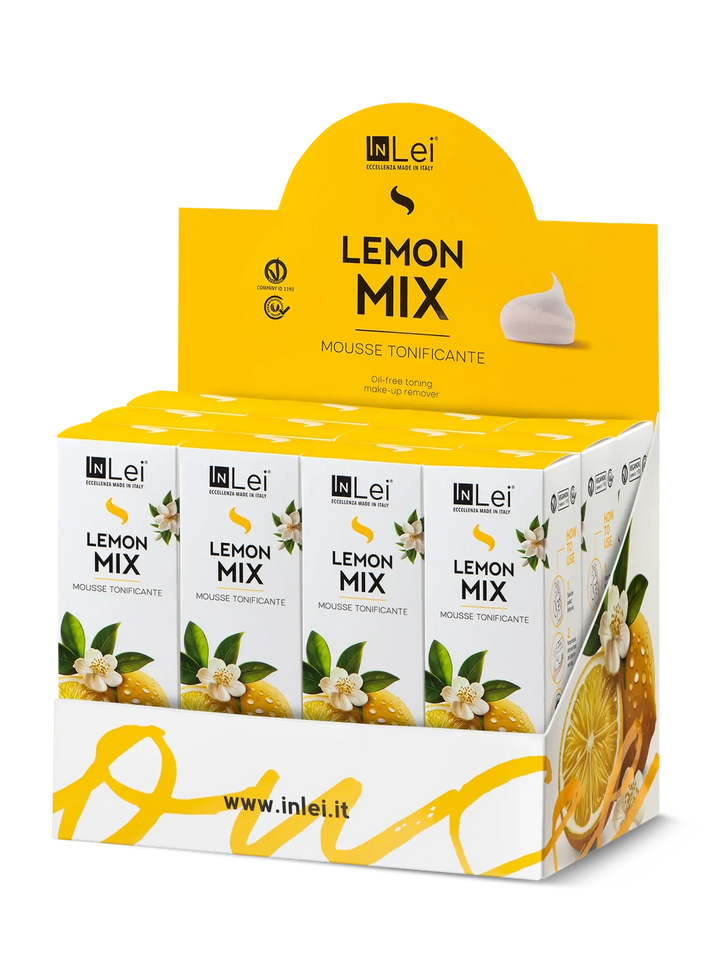 InLei® MOUSSE LEMON MIX TRAVEL SIZE - Thekendisplay 12 × 50 ml - lishmaker.com