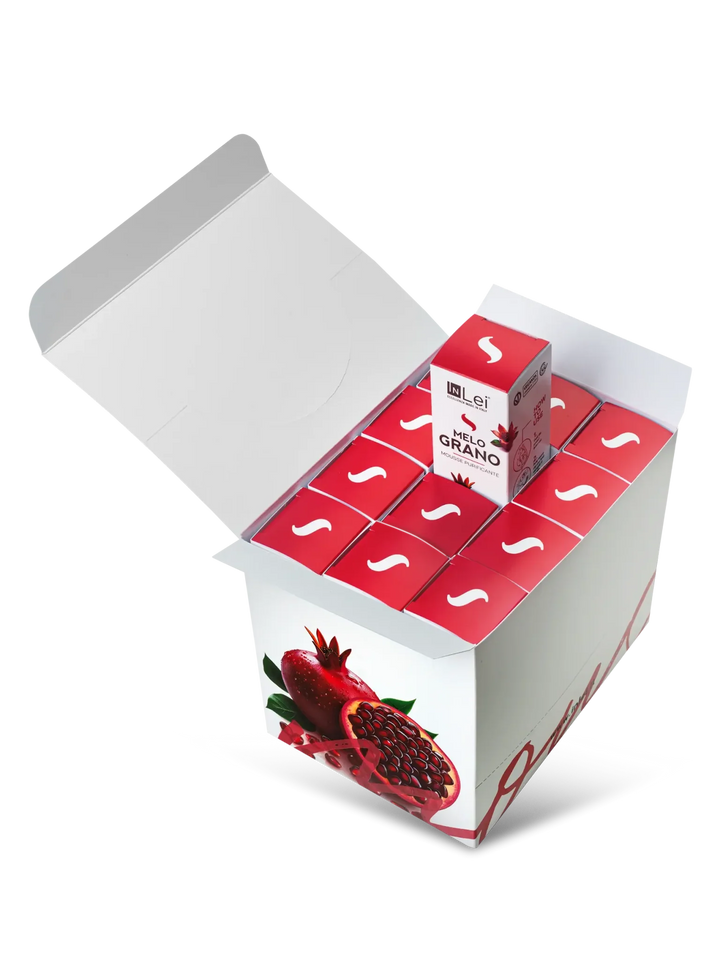 InLei® MOUSSE MELOGRANO TRAVEL SIZE - Thekendisplay 12 × 50 ml - lishmaker.com 2