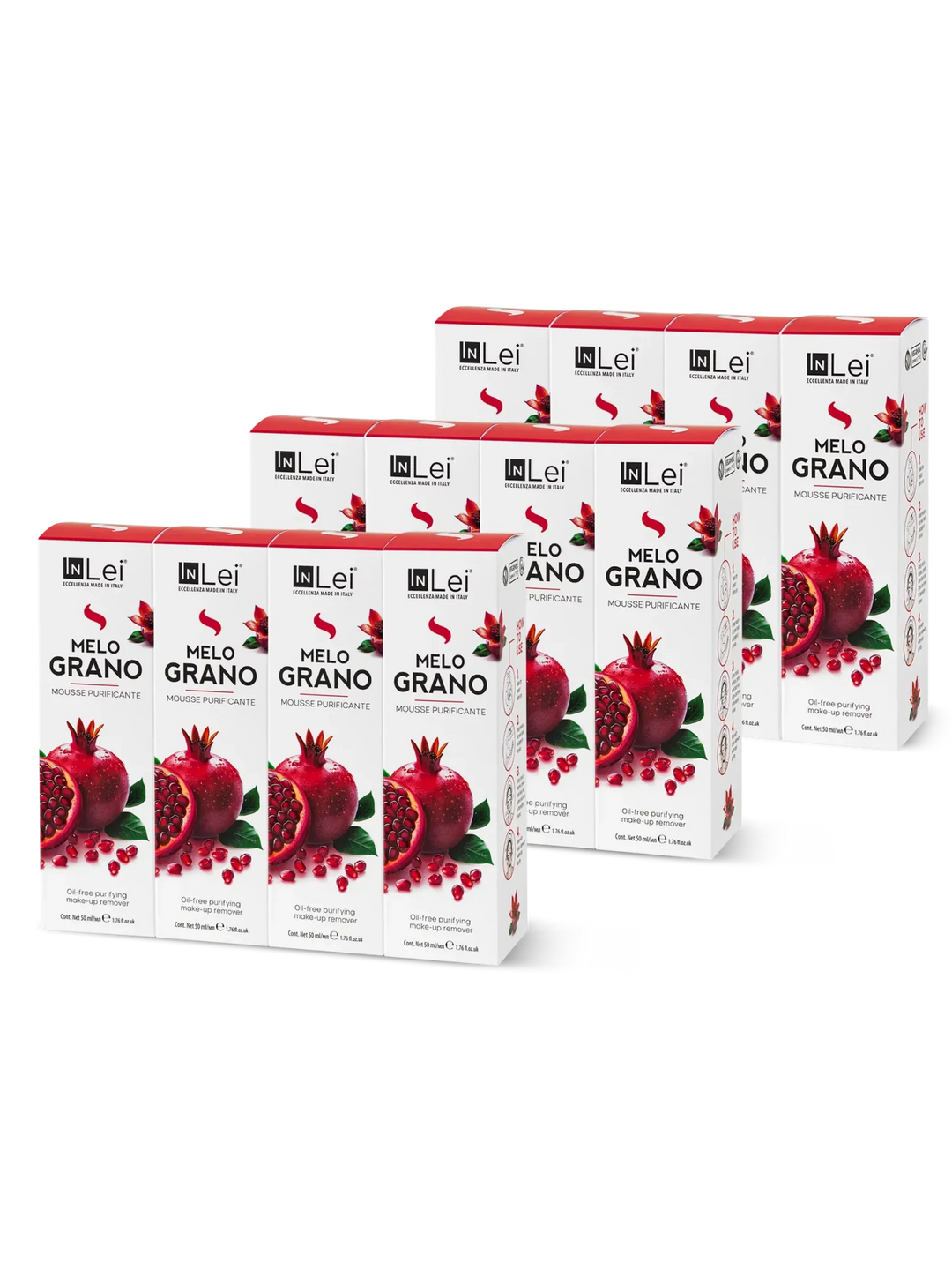 InLei® MOUSSE MELOGRANO TRAVEL SIZE - Thekendisplay 12 × 50 ml - lishmaker.com 3
