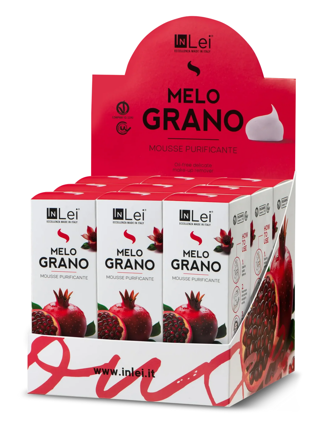 InLei® MOUSSE MELOGRANO - Thekendisplay 9 × 100 ml - lishmaker.com