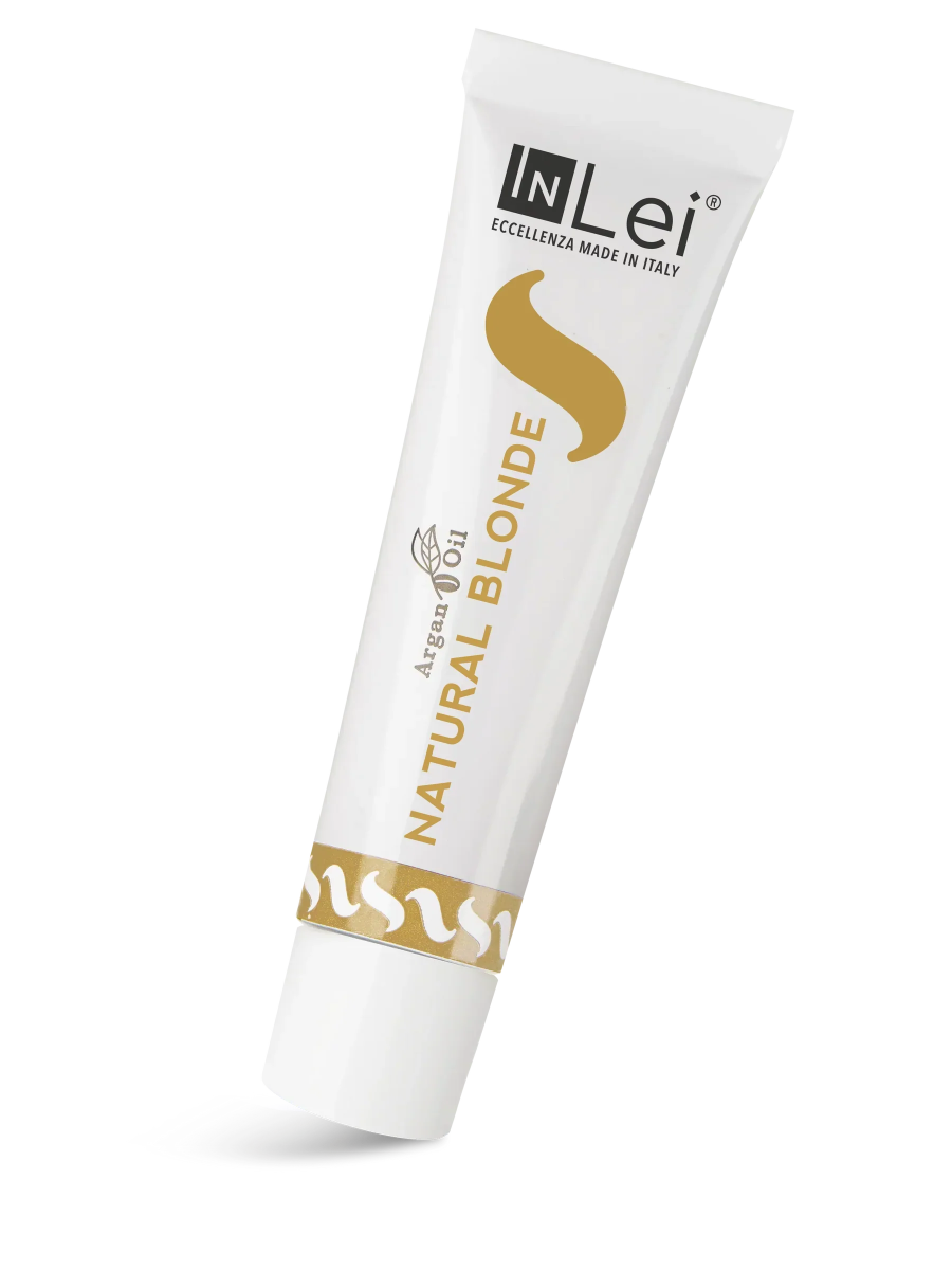 InLei® NATURAL BLONDE Wimpern - und Augenbrauenfarbe mit Arganöl 15 ml - lishmaker.com