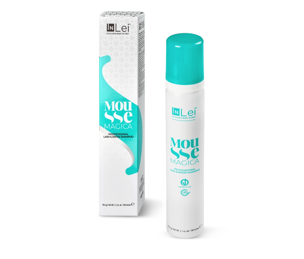 InLei® Professional Shampoo für Wimpern und Augenbrauen "MOUSSE MAGICA" 100ml - lishmaker.com