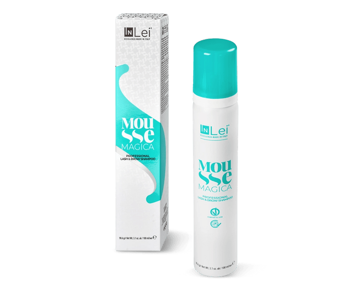 InLei® Professional Shampoo für Wimpern und Augenbrauen "MOUSSE MAGICA" 100ml - lishmaker.com