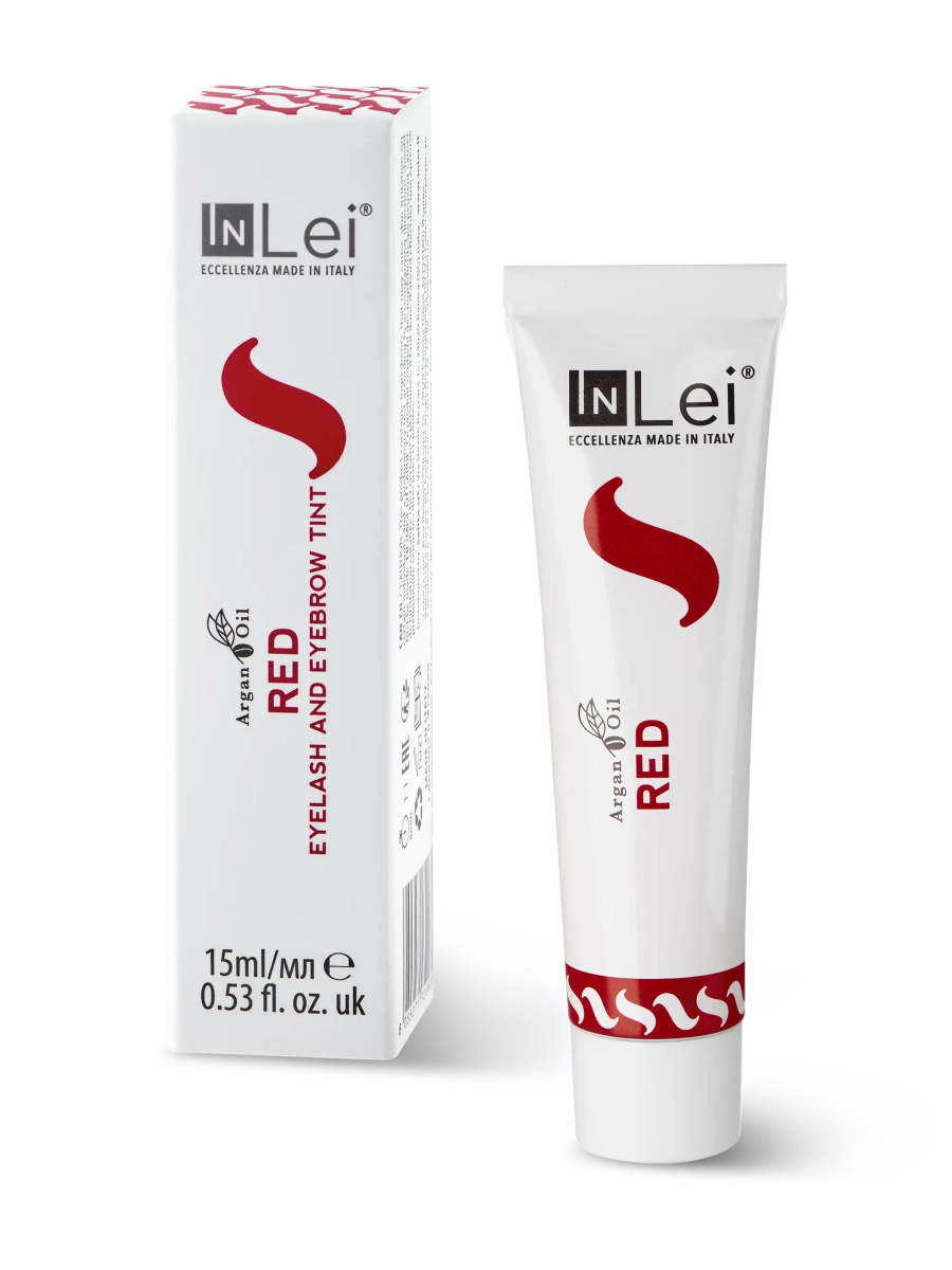 InLei® "RED" - Wimpern - und Augenbrauenfarbe - lishmaker.com