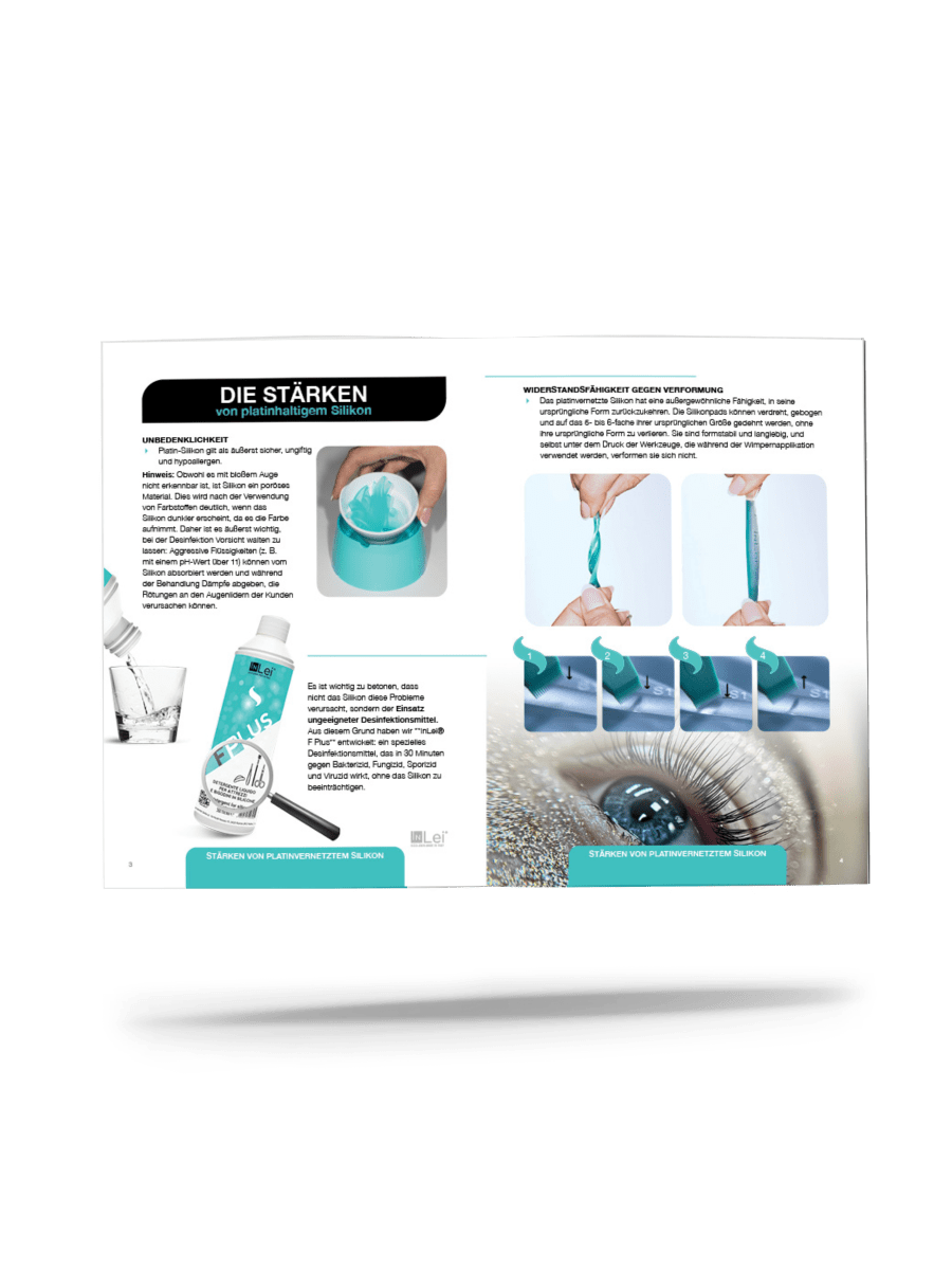 InLei® Silikonpads Handbuch: 34 Seiten geballtes Wissen – Grundlagen, Anwendung und die universellen Forma & Forma Up Pads - lishmaker.com