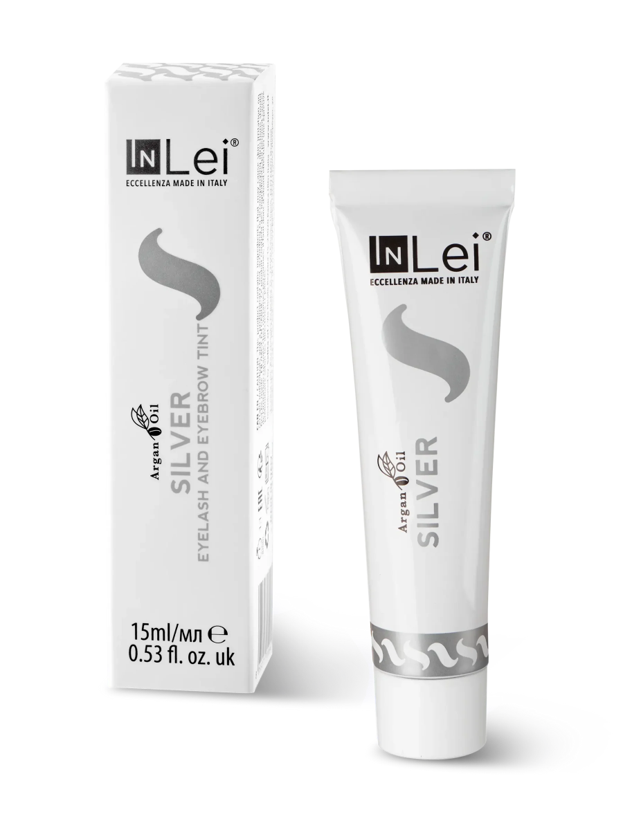 InLei® "SILVER" - Wimpern - und Augenbrauenfarbe - lishmaker.com
