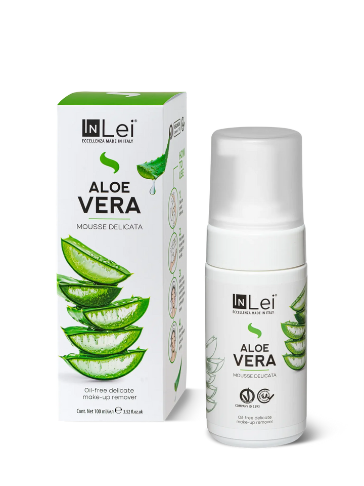 InLei® MOUSSE ALOE VERA - Gesichtsreiniger 100 ml - lishmaker.com 3