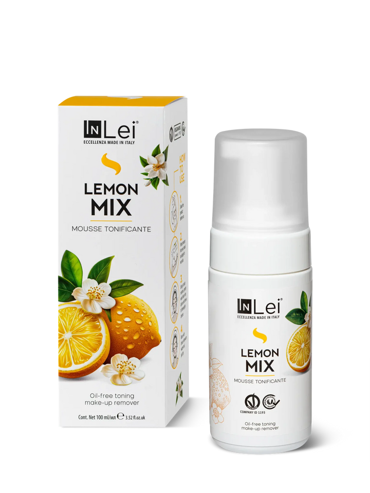 InLei® MOUSSE LEMON MIX - Gesichtsreiniger 100 ml - lishmaker.com 3