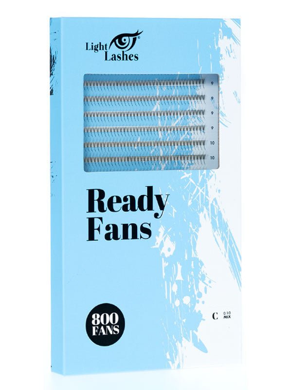 2D 800 Fertigfächer "READY FANS" C - curl MAXI_FORMAT - lishmaker.com