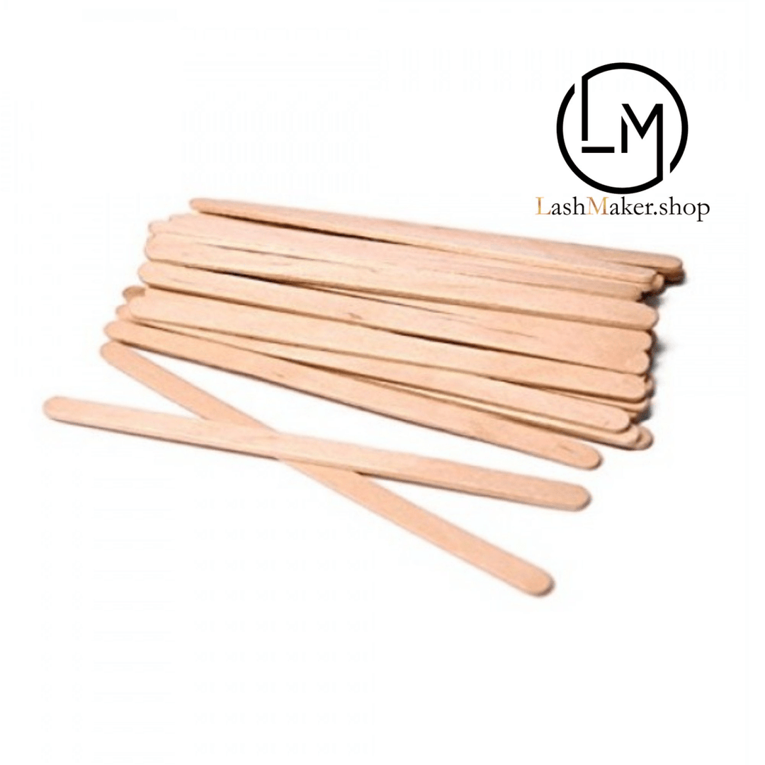 Holzwachsspatel schmal (100 Stück) - lishmaker.com