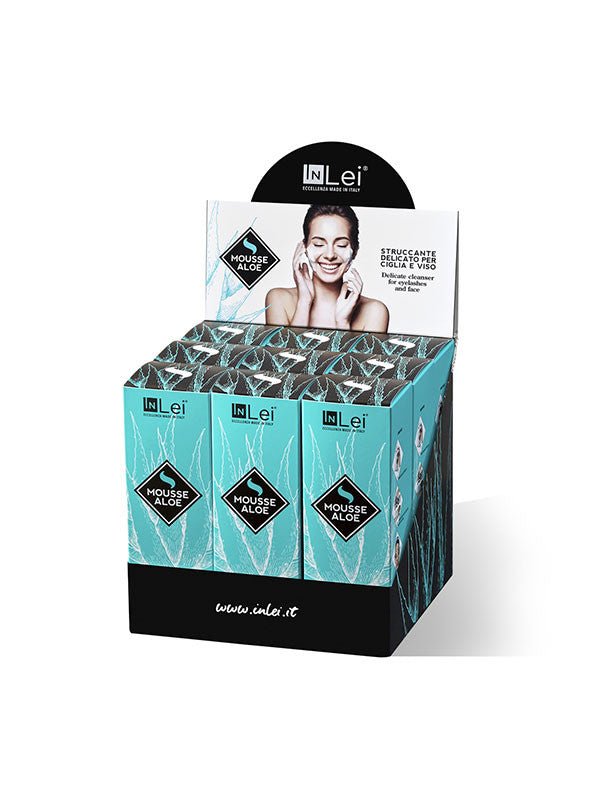 InLei Thekendisplay Shampoo - 'MOUSSE ALOE' - lishmaker.com