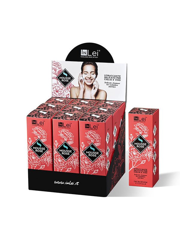 InLei Thekendisplay Shampoo - 'MOUSSE ROSE' - lishmaker.com