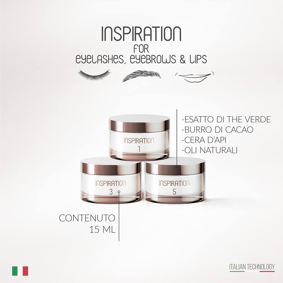 MyLamination "Inspiration 3" süßliches Wimpern, Augenbrauen und Lippen Balsam - lishmaker.com