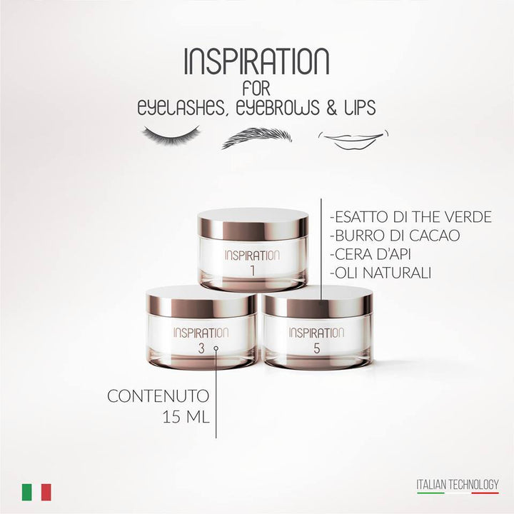 MyLamination "Inspiration 3" süßliches Wimpern, Augenbrauen und Lippen Balsam - lishmaker.com