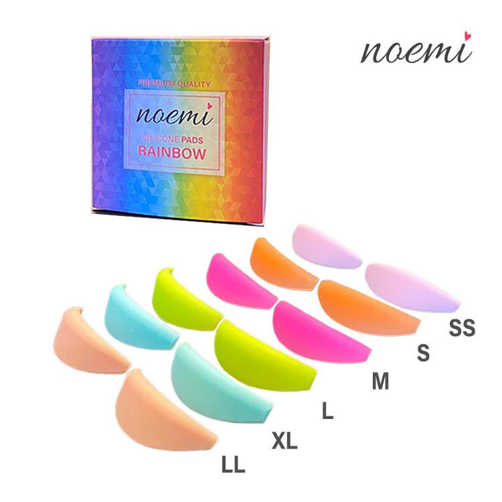 Noemi Rainbow - M - Curl - Mix Box 6 Paar - lishmaker.com