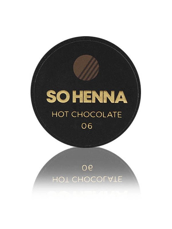 SO HENNA Augenbraue Henna Farbe - 06 Hot Chocolate - lishmaker.com