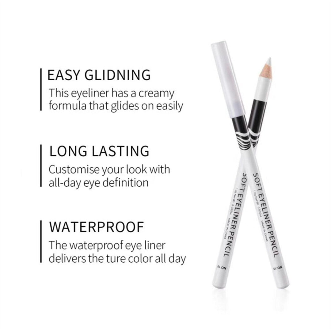 White Eyeliner/Brow Pencil Highlighter - lishmaker.com